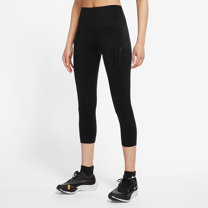Nike Go High-Waisted Cropped Tight (W) (Black)
