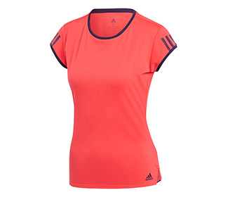 Adidas Club 3 Stripe Tee (W)