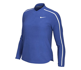 Nike Court Dry Top L/S 1/2 Zip (W)