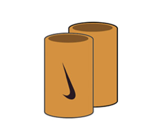 Nike Tennis Premier Double Wristbands (2x)