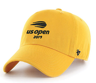 US Open 2019 Micro Sanded Cap (M) Yellow