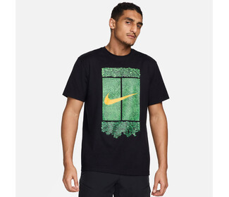 Nike Court Graphic Tee (M) (Black)