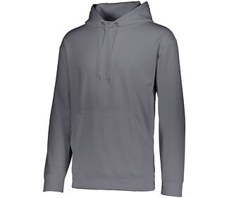 Augusta Wicking Fleece Hooded Sweatshirt (M)(Graphite)