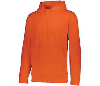 Augusta Wicking Fleece Hooded Sweatshirt (M) (Orange)