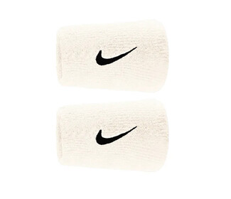 Nike Tennis Premier Double Wristbands (2x) (Pale Ivory)