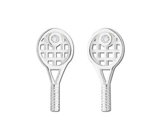 Tennis Racquet Earrings