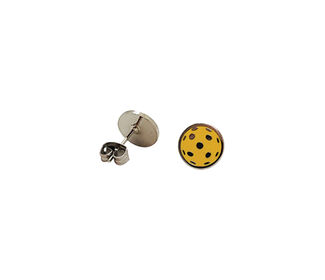 Flat Pickleball Earrings
